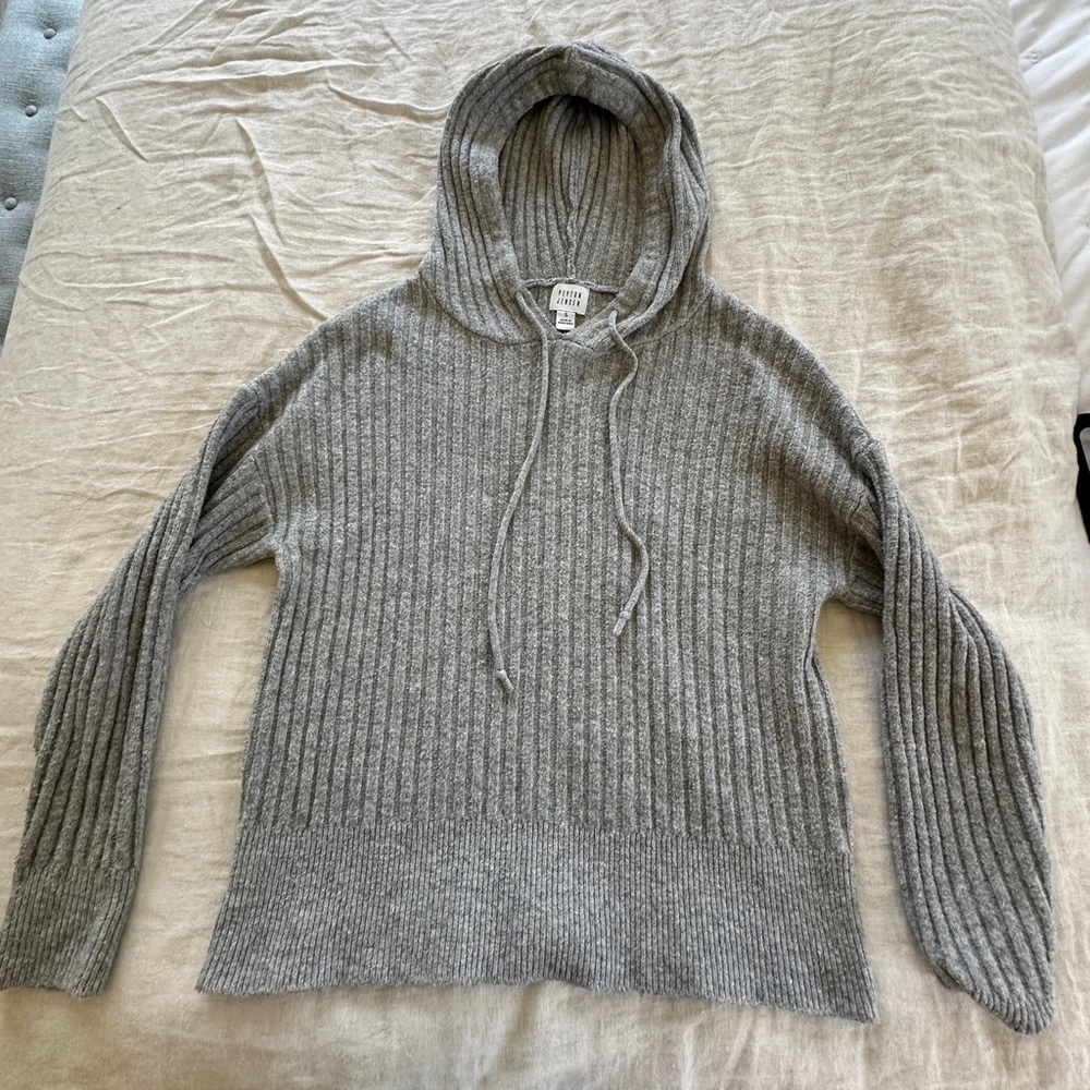 Peyton Jensen Grey Pullover Hoodie